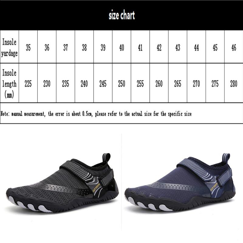 Outdoor Hiking Shoes Hiking Shoes For Men And Women Five-finger Swimming Beach Shoe Non-slip Wading Shoe Quick Dry River Slipper