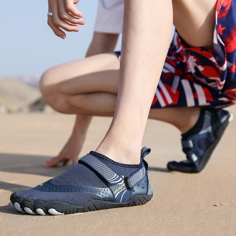Outdoor Hiking Shoes Hiking Shoes For Men And Women Five-finger Swimming Beach Shoe Non-slip Wading Shoe Quick Dry River Slipper
